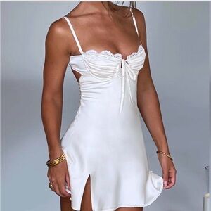 Babyboo Sherise Mini Dress Ivory